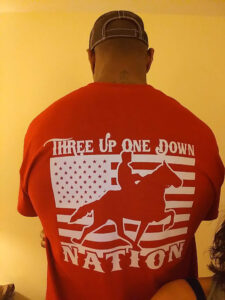 3 up 1 down Nation Shirt